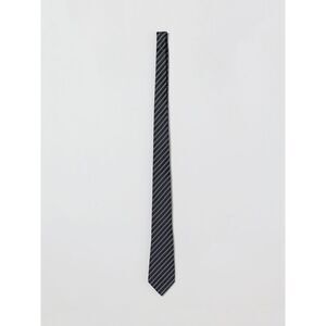 Zegna Men Zegna Striped Silk Tie